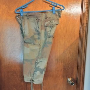 American Eagle Outfitters Camouflage Cargo Shorts